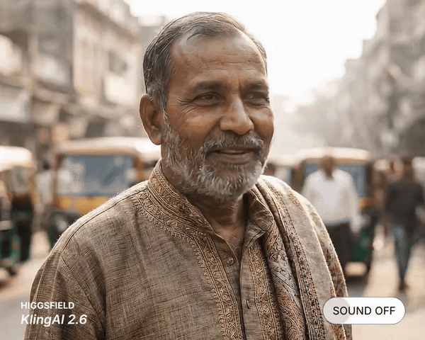 Kling 2.6 人物表情演示