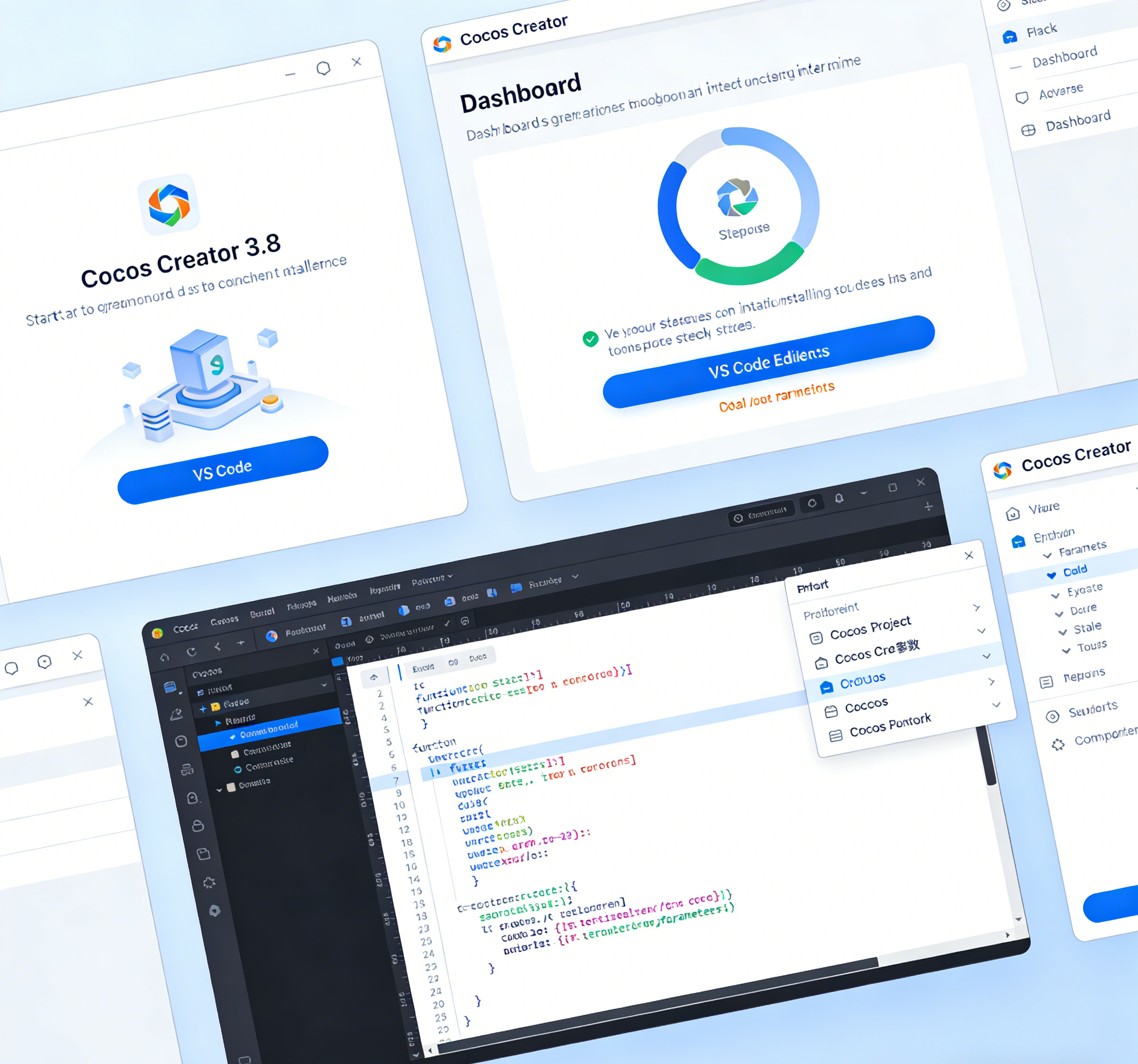 Cocos Creator 3.8：搞定 Dashboard 安装与 VS Code 智能提示（附 DeepSeek 修正法）-我真的没招了-塔猴