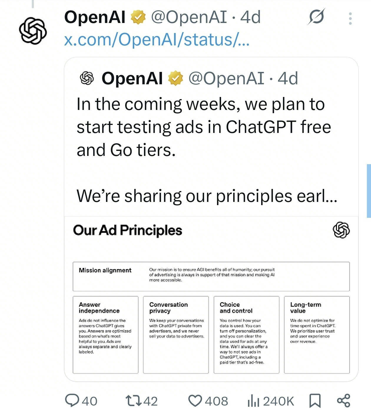 连GPT里都要出现广告了？OpenAI 广告投放战略产品分析| 人人都是产品经理