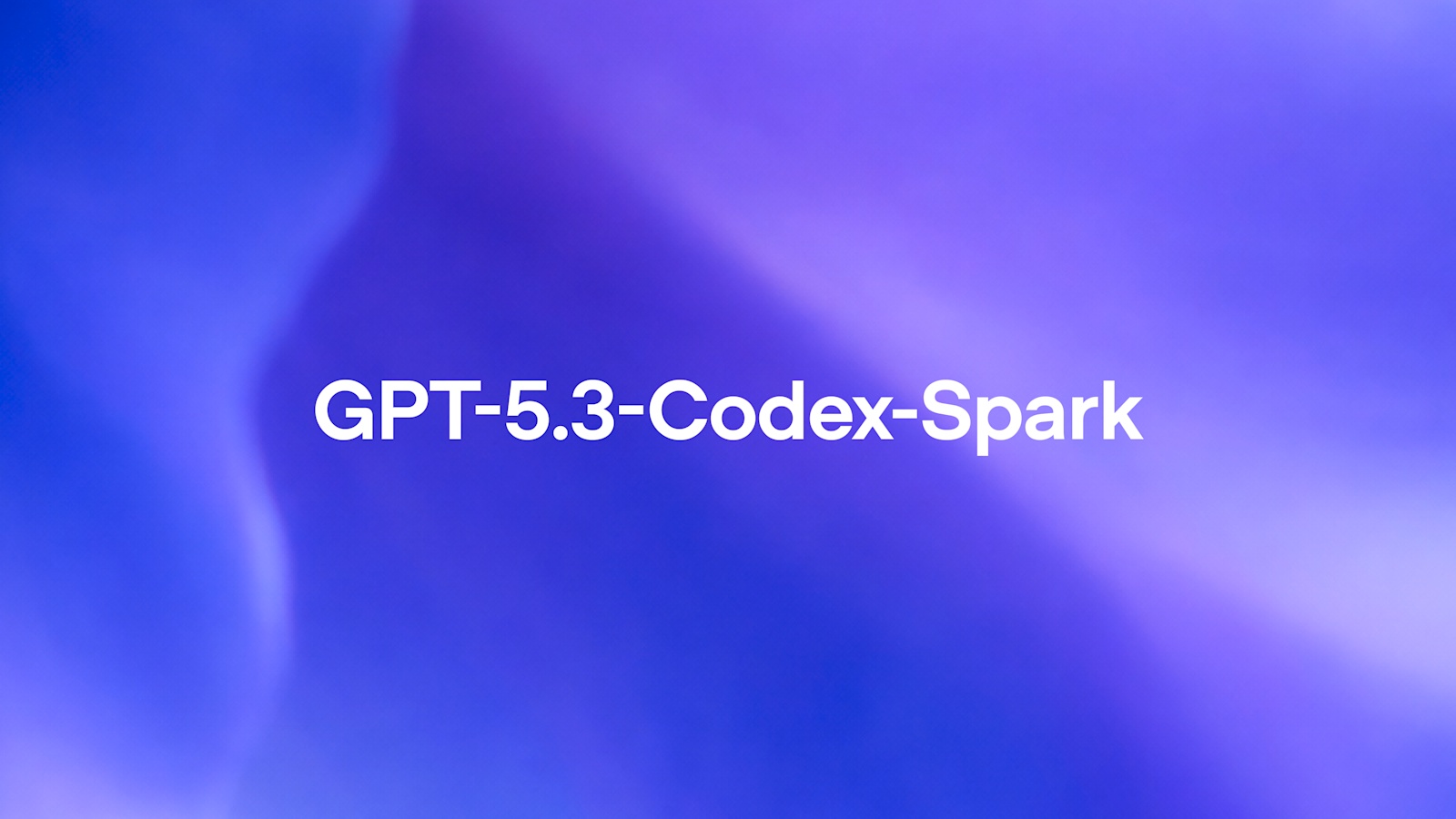 Introducing GPT-5.3-Codex-Spark | OpenAI