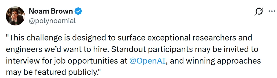 想进OpenAI?先解出这道题,百万美元算力已就位