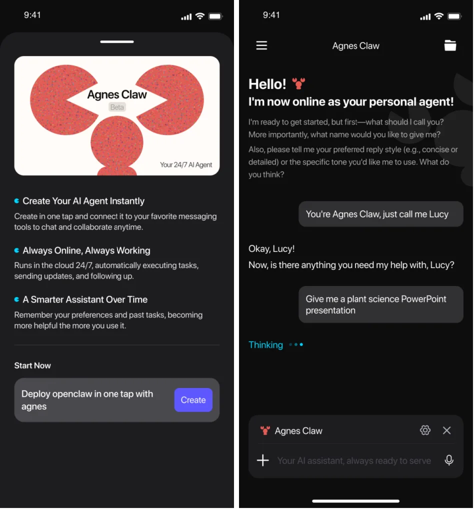 速递｜Agnes完成数千万美元融资，自研Agnes-Claw模型登榜，1美元即可“养龙虾”