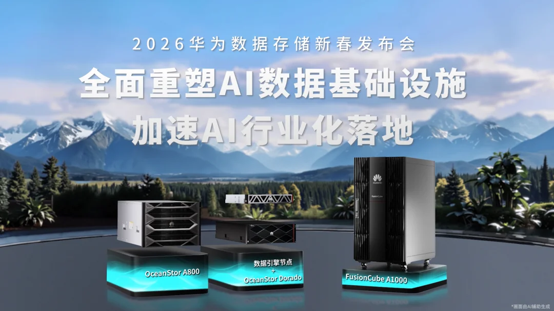 Agent爆火前夜,华为存储连发两道“硬菜”:让智能体有粮可吃、有忆可循