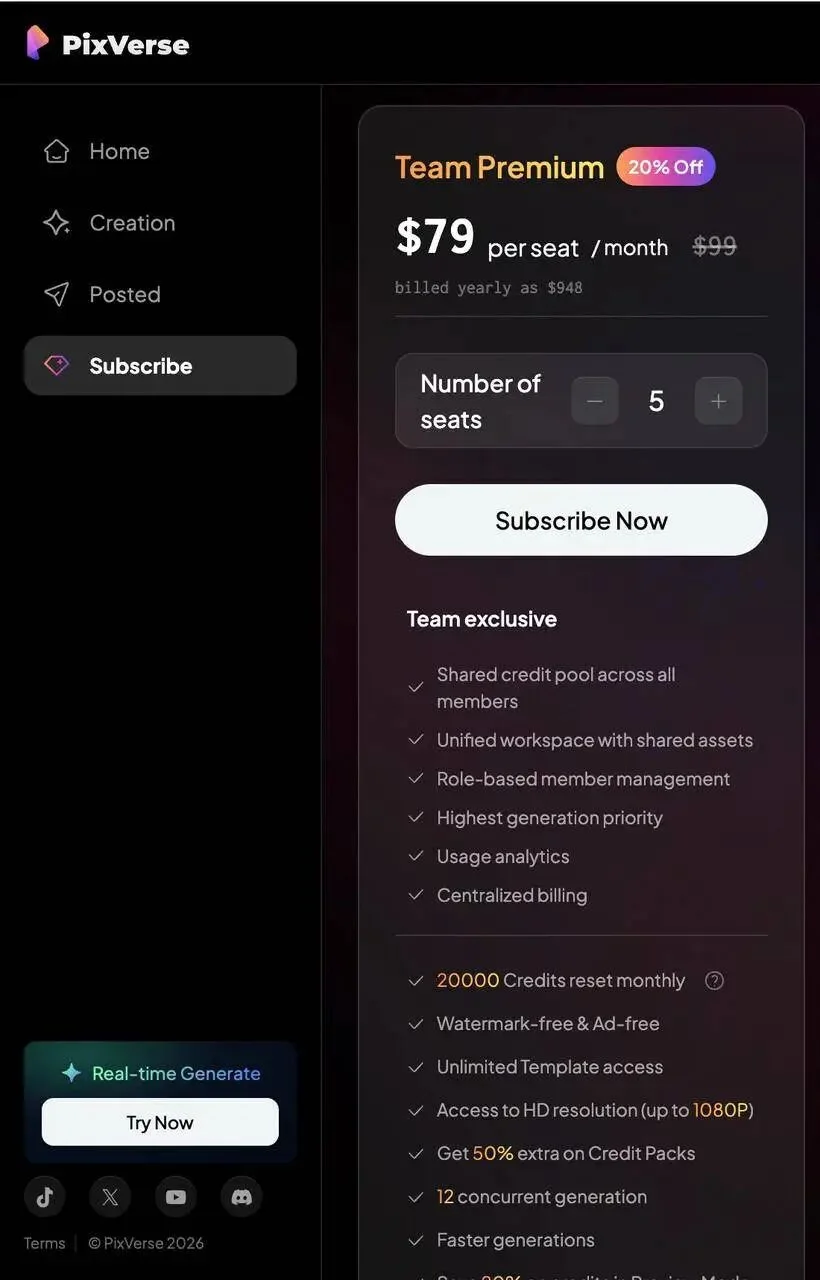 实测 PixVerse V6 暴力出片:快,才是最贵的
