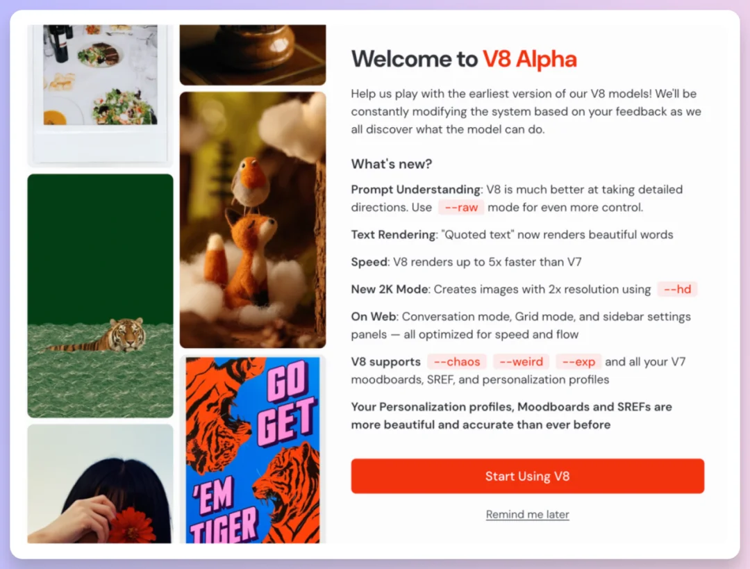 Midjourney V8 Alpha 对比 Banana 2，多风格测评来喽。