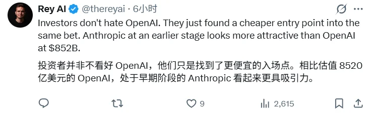 OpenAI刚融到1220亿美元,却在二级市场「没人接盘」?