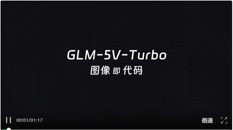 全解读｜智谱 GLM-5V-Turbo 发布，多模态 Coding 基模