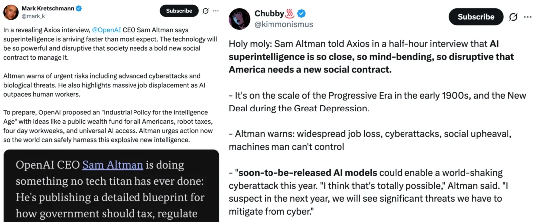 Sam Altman：超级智能近在眼前！OpenAI官方13页蓝图引爆海外社区