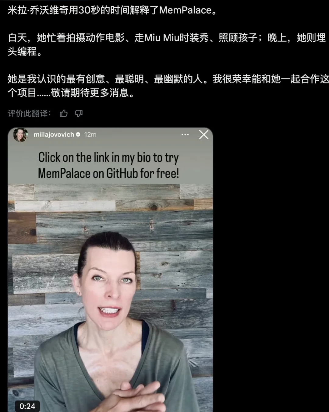 《生化危机》女主结合记忆宫殿术搞了个AI 记忆系统