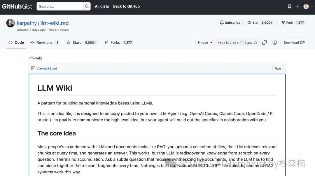 看完 Karpathy 的推文,我决定用 AI 给自己建一座「人生碎片 Wiki 百科」|附保姆级教程、已开源