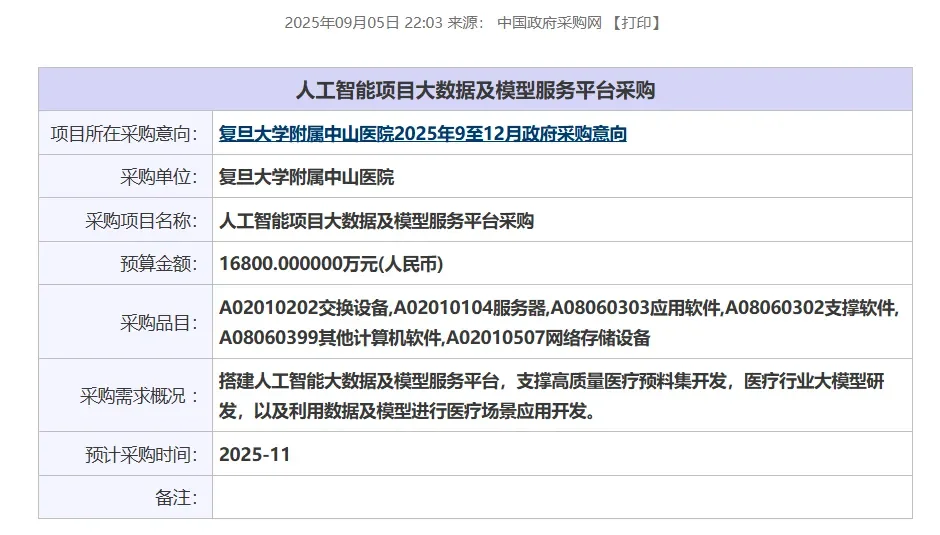 AI医疗,华为全球首发!