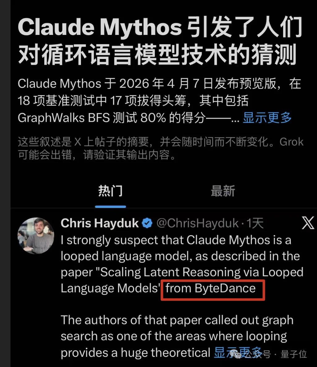Claude强到不敢发的Mythos,被质疑用了字节Seed技术