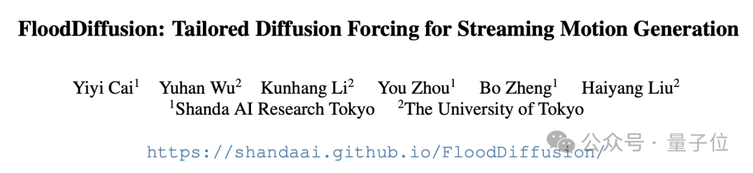 盛大AI研究院新作：流式生成超越非流式，一句话让虚拟人动作丝滑如真，推理延迟仅1帧