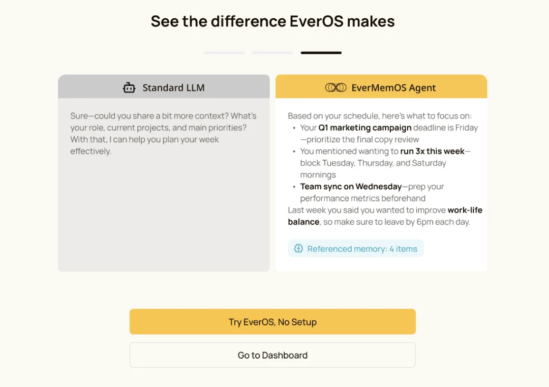 迎接智能体的「觉醒时刻」：EverOS全球公测开启Agent Memory自进化序章