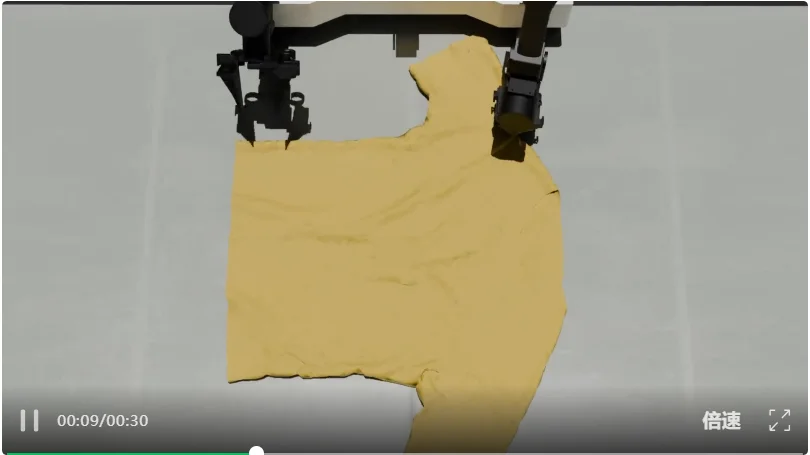 柔体操作最缺数据、最怕仿真失真？新研究让布料物理真实再现