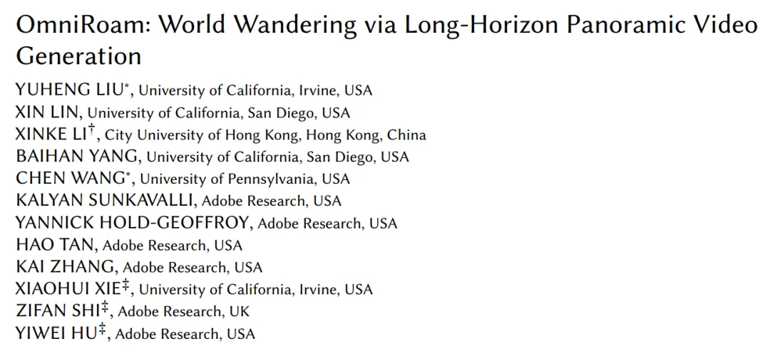 从「片段生成」到「长视频漫游」：OmniRoam探索轨迹可控的长视频生成新范式