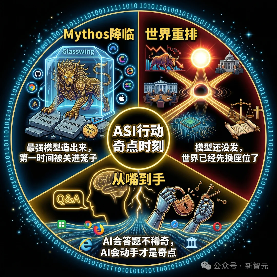 行动奇点降临！Mythos把AI从「会说」跨进「动手」时代