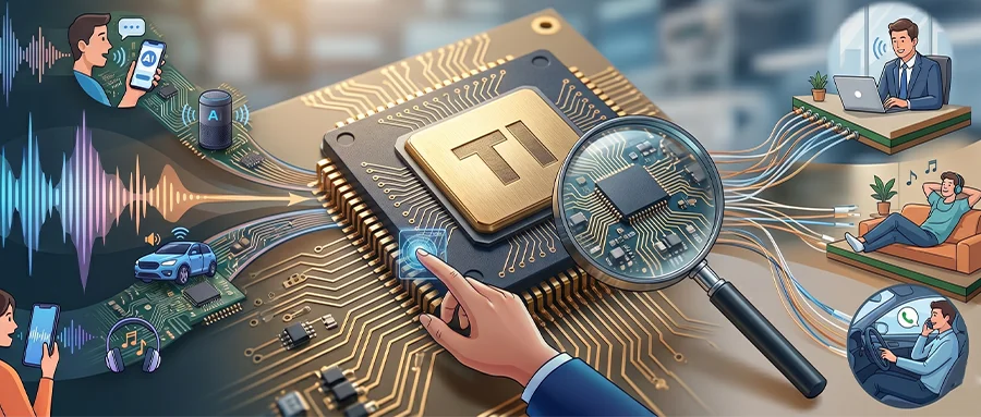 AI 技术大爆炸时代，一颗小小的 TI 音频芯片藏着“改变世界”的潜力