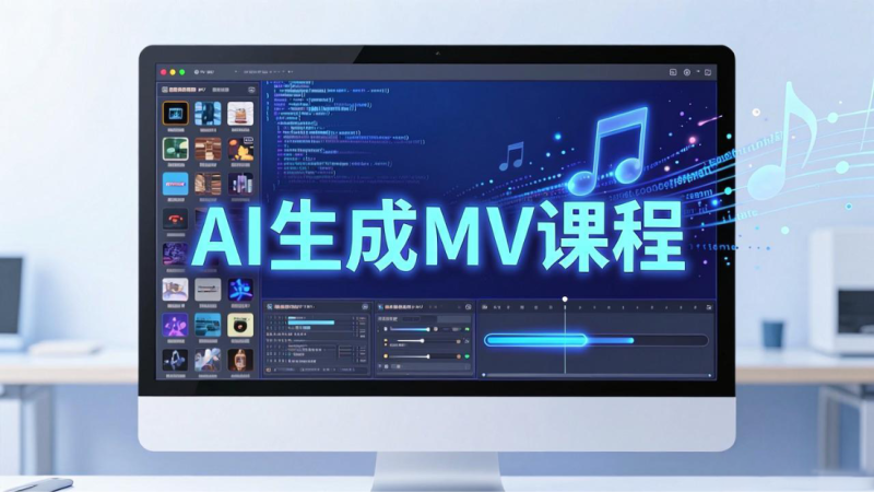AI一键成片：零基础打造你的第一支AI音乐视频